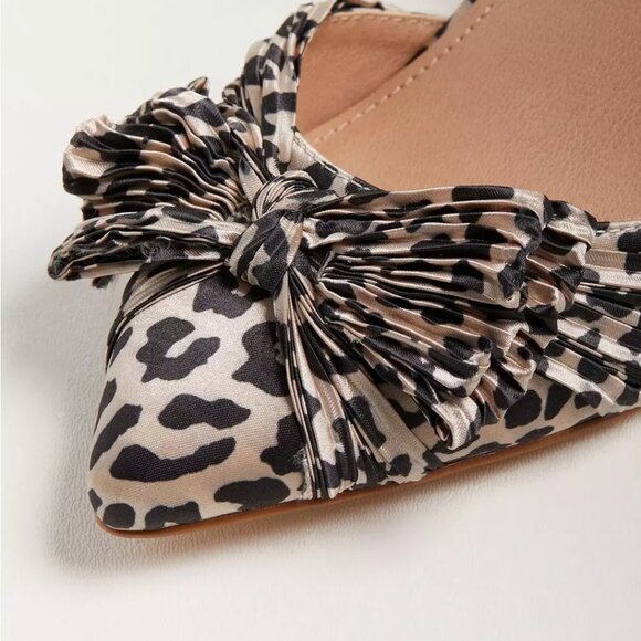 Torrid Pump Shoe - Satin Bow Leopard (WW) - Picture 4 of 9